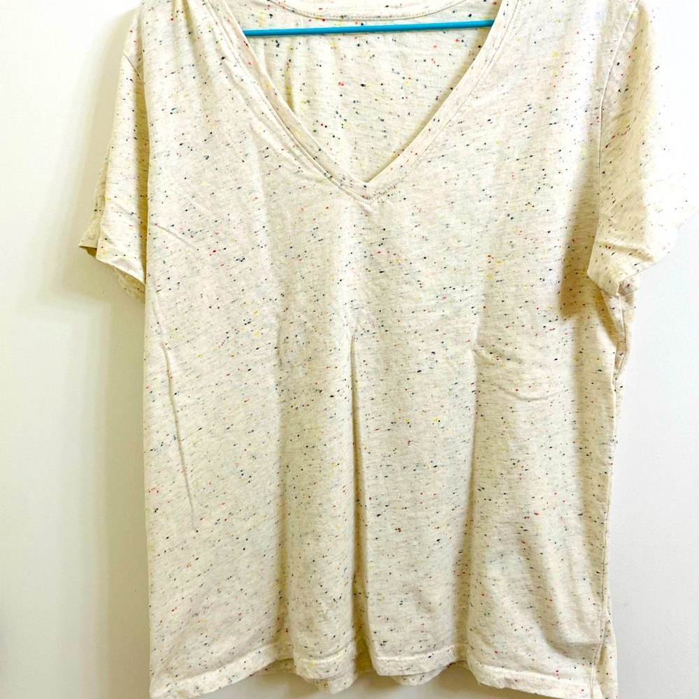 Lucky Brand V neck tee